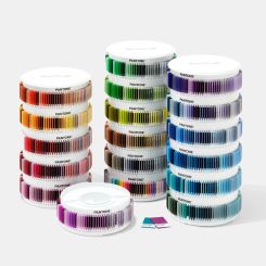 THE PANTONE PLUS PLASTIC STANDARD CHIPS COLLECTION 1,755 PANTONE SPOT COLORS AS PLASTIC STANDARD CHIPS SKU: PSC-PS1755