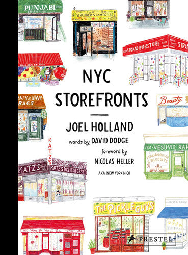 Nyc Storefronts (compact Edition) Illustrations Of The Big Apple's Best-loved Spots