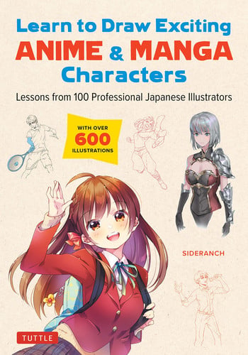 Learn To Draw Exciting Anime And Manga Charact