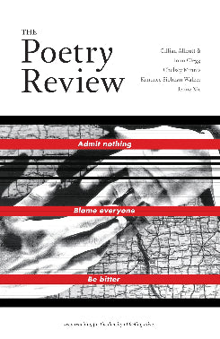 The Poetry Review 115/04 Winter 2025
