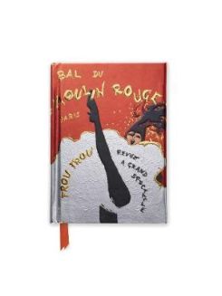René Gruau: Bal du Moulin Rouge (Foiled Pocket Journal)