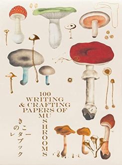 100 Writing & Crafting Paper Of Mushrooms