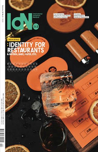 IdN v26n2: Edible Graphics — Identity for Restaurants, Bistros, Bars & Cafes